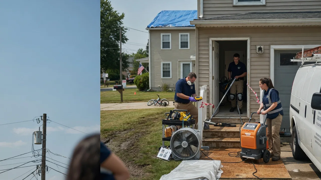 Water Damage Repair in Lindsborg, KS near me